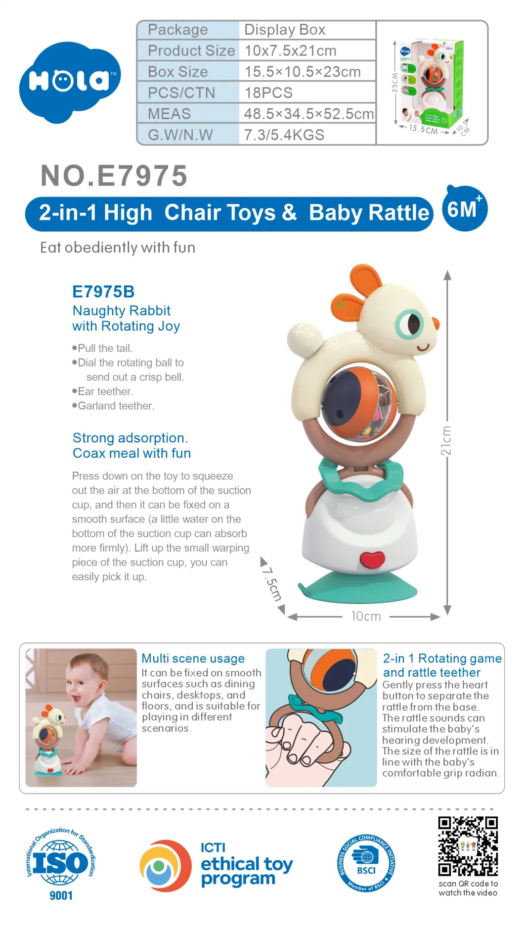 Manufacturers Marvel Toys Price Promotional Gift Intellectual Educational Plastic Best Baby Toy High Chair Toys &amp; Baby Rattle Children Kids Toys